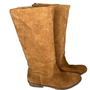 Nine West Suede Slouch Boots "Frollic" style